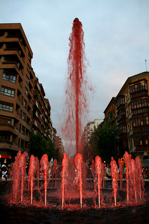 Fuente del Vino en Logroño